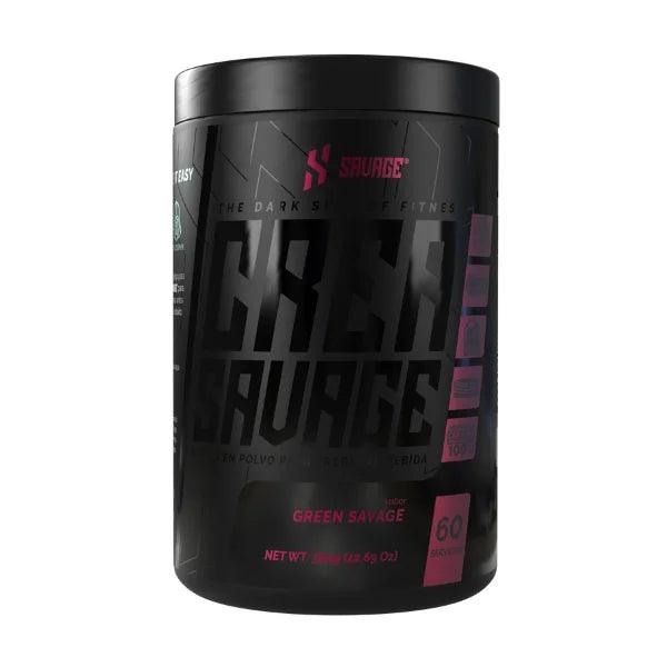 Creatina monohidrato savage jh vitamina