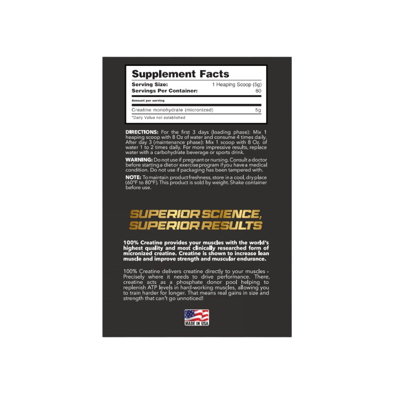 Creatina Monohidratada 300g | Pharmaceutical