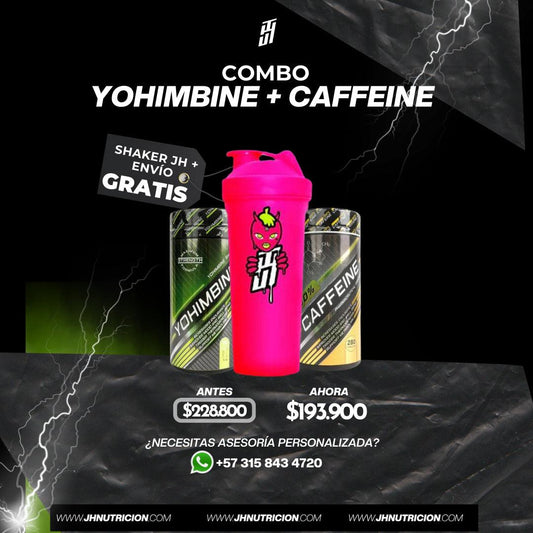 Yohimbine cafeina supelentos tienda jh rendimiento