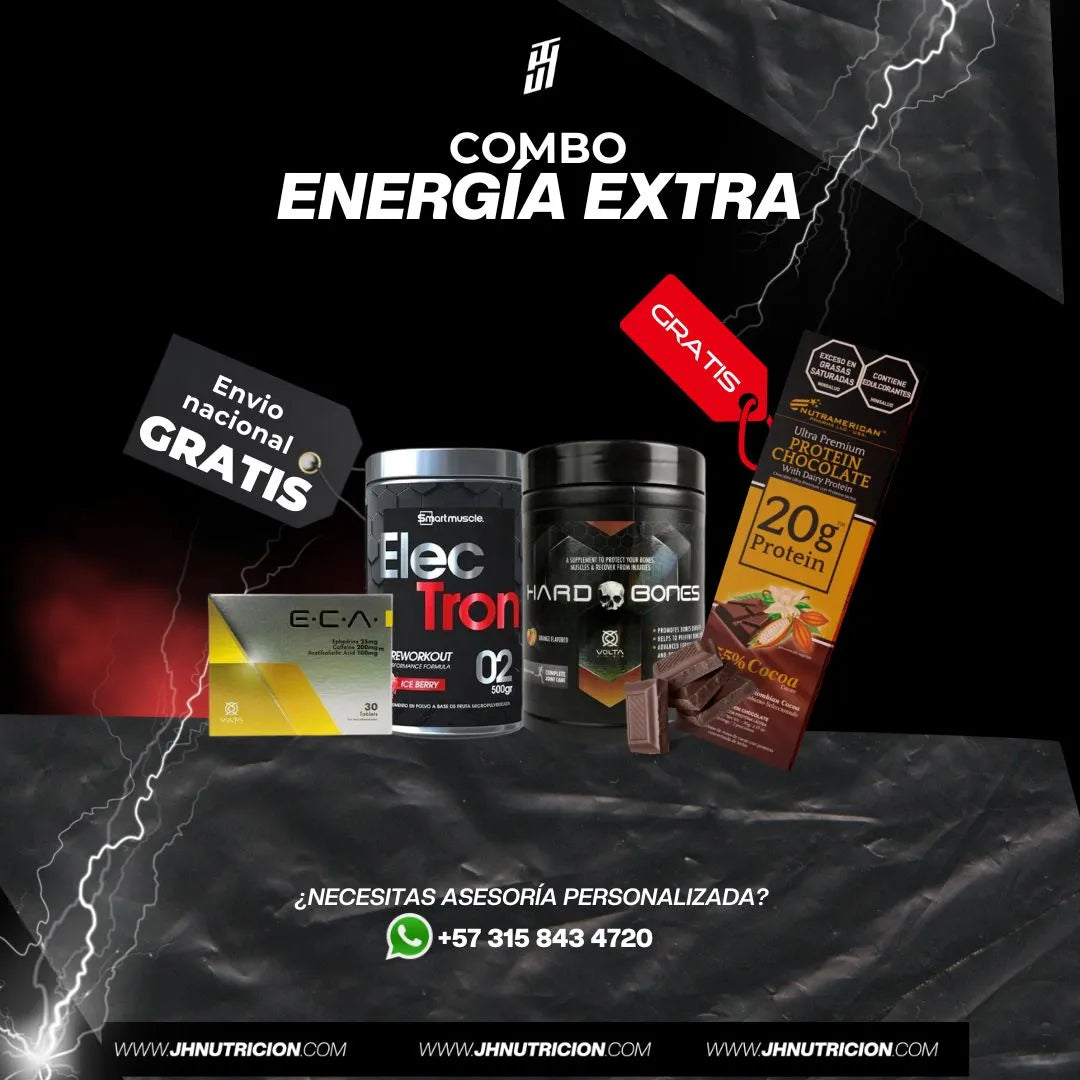 COMBO ENERGIA EXTREMA - JH Nutrición Tiendas Suplementos Proteínas