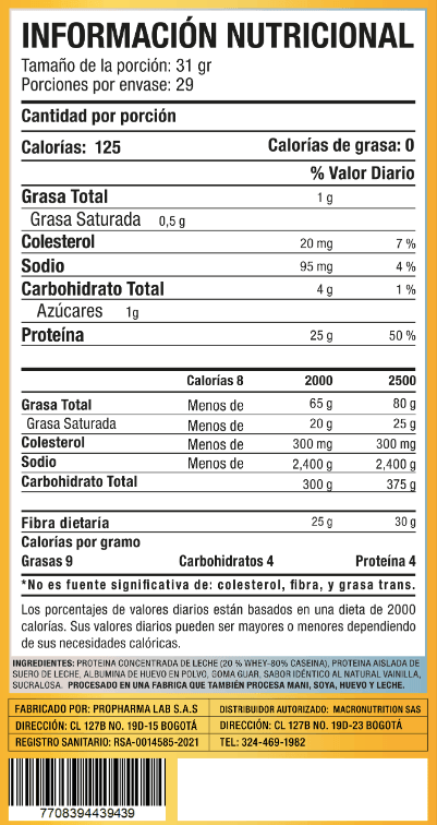 Perfect Blend protein | MacroBlends - JH Nutrición